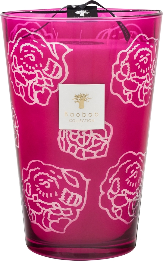 Vela Aromática Collectible Roses, borgoña