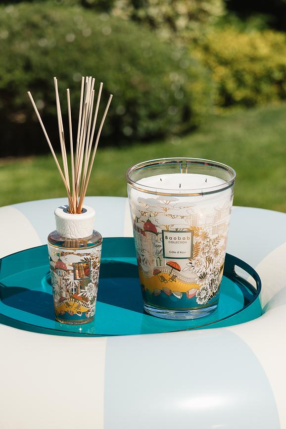 Vela aromática Côte d'Azur, 35 cm