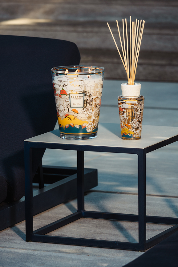 Vela aromática Côte d'Azur, 35 cm