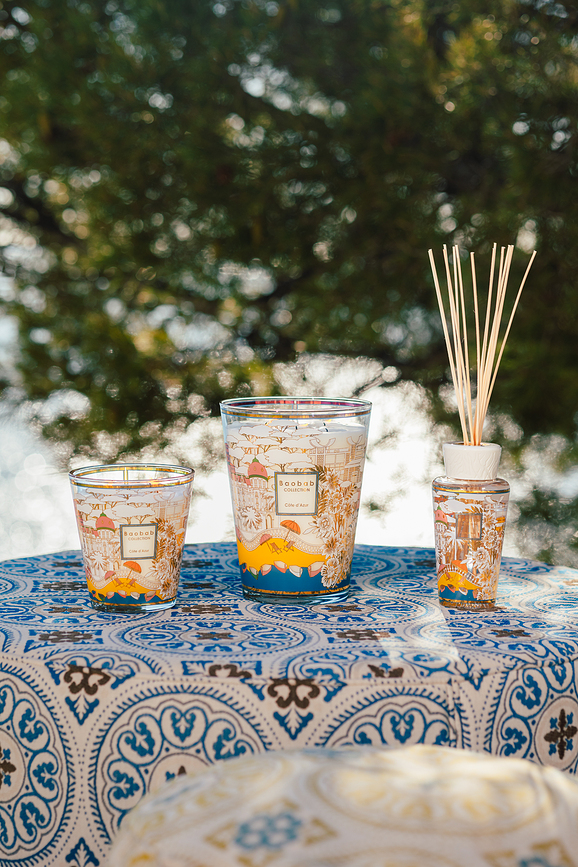 Vela aromática Côte d'Azur, 35 cm