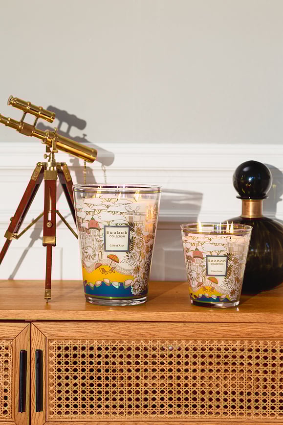 Vela aromática Côte d'Azur, 35 cm