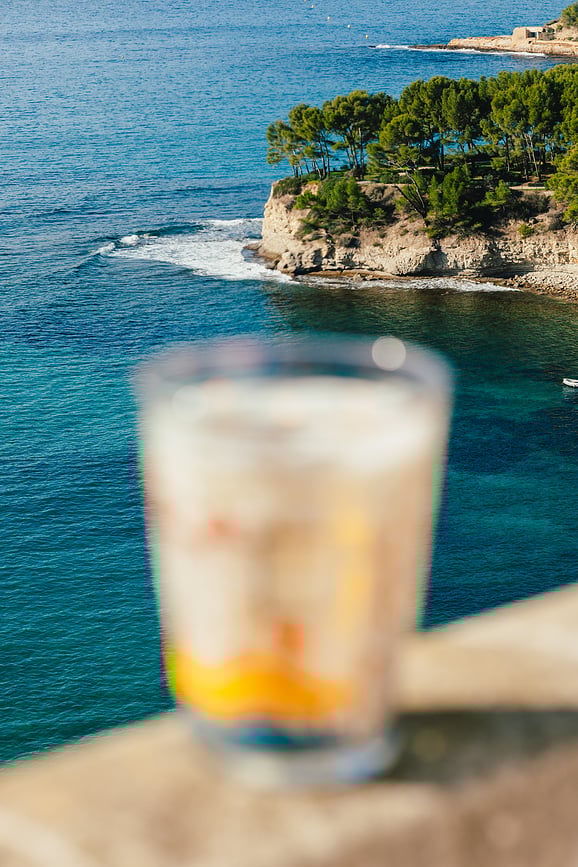 Vela aromática Côte d'Azur, 35 cm