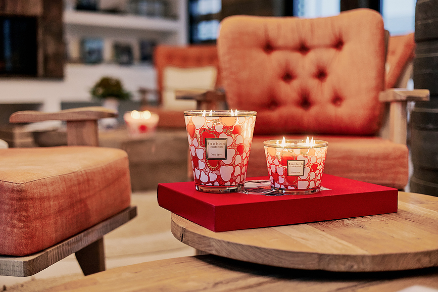 Vela aromática Crazy Love, 35 cm