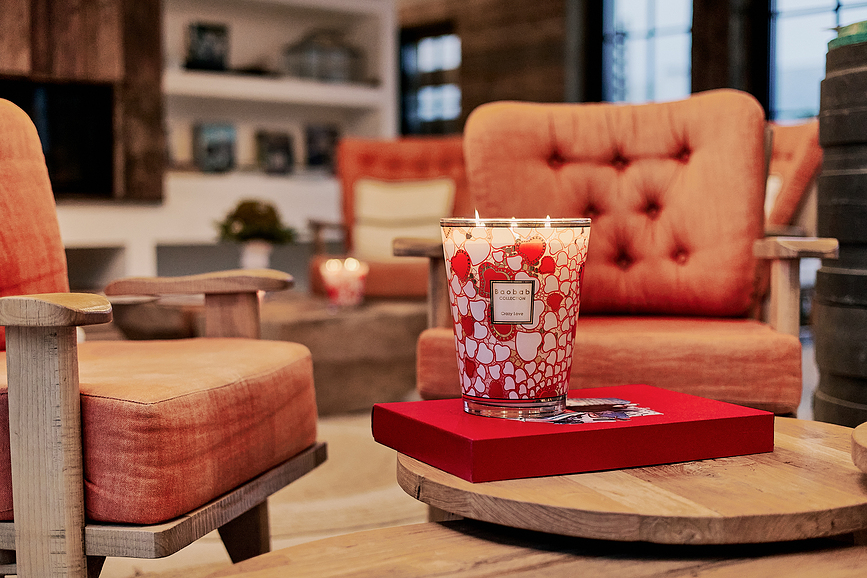 Vela aromática Crazy Love, 35 cm