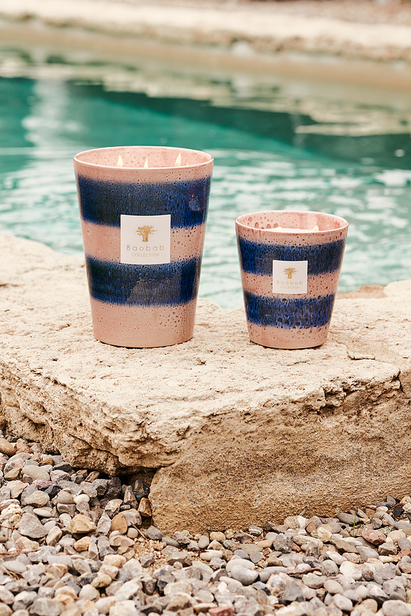 Vela Aromática Elementos Téthys, 35 cm, rosa