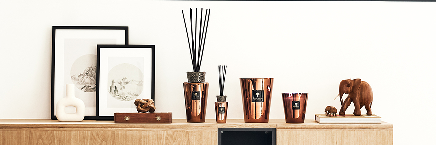 Vela aromática Exclusives Cyprium, 35 cm