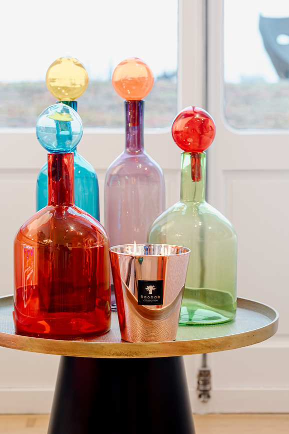 Vela aromática Exclusives Les Roseum, 35 cm