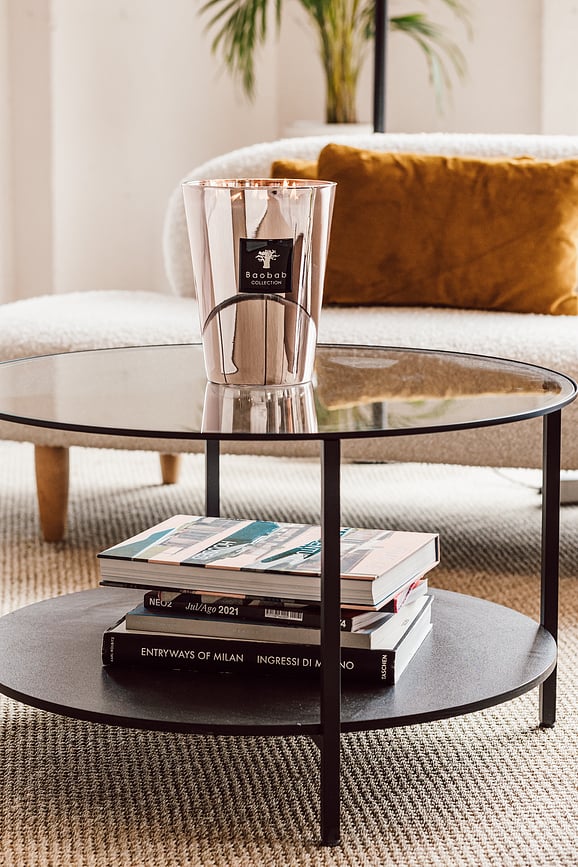 Vela aromática Exclusives Les Roseum, 35 cm