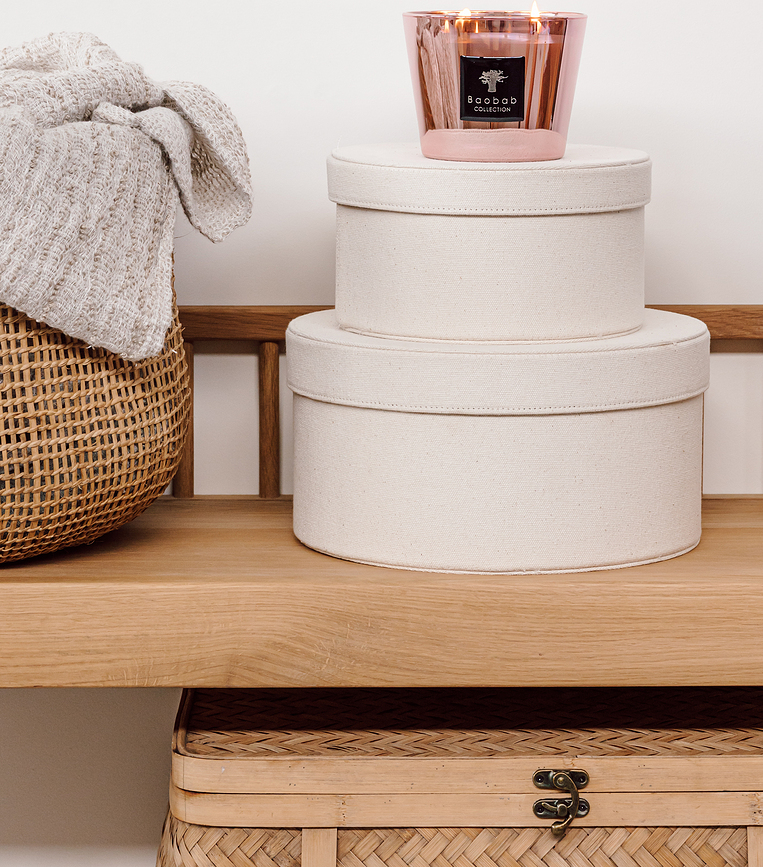 Vela aromática Exclusives Les Roseum, 35 cm