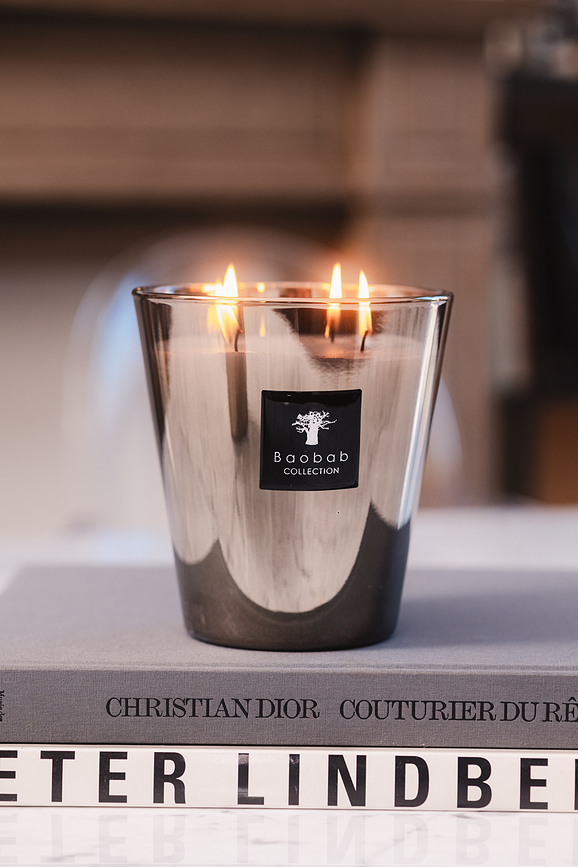 Vela aromática Exclusives Platinum, 10 cm