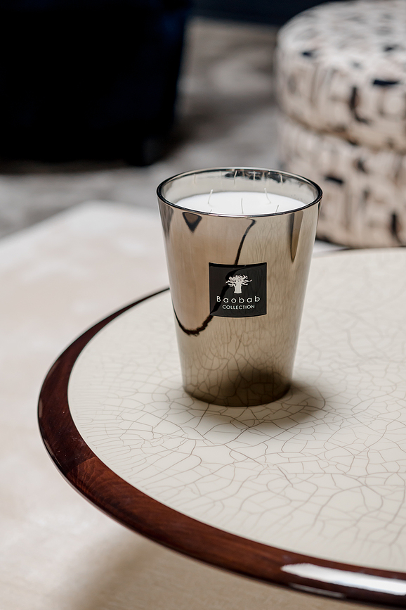 Vela aromática Exclusives Platinum, 10 cm