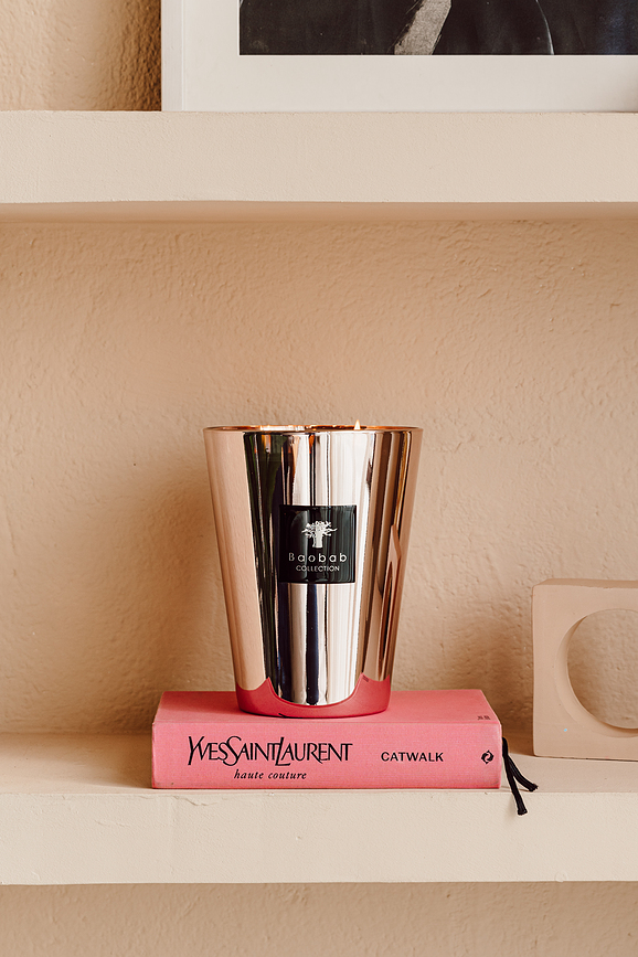 Vela aromática Exclusives Platinum, 10 cm