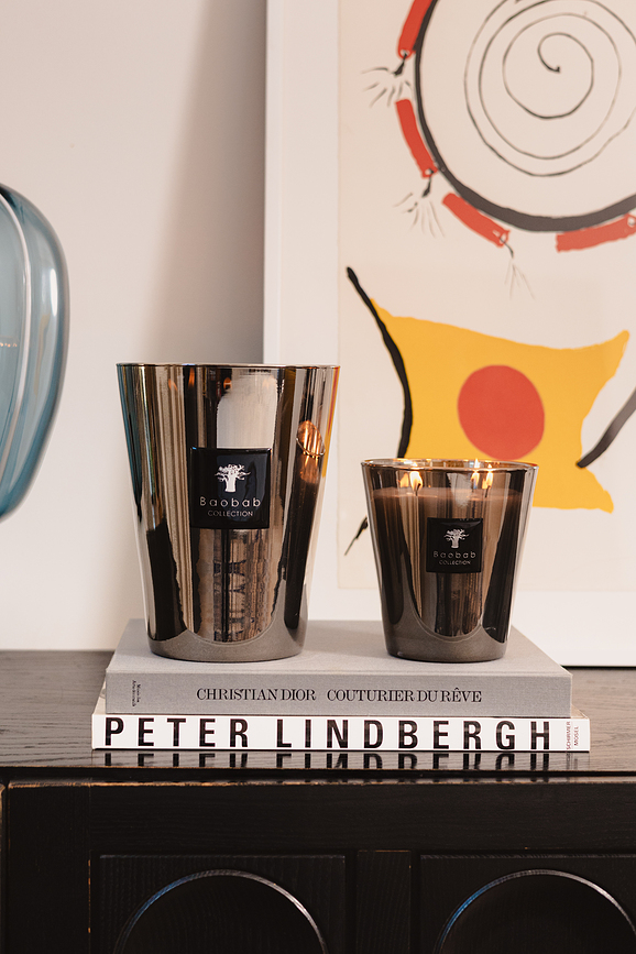 Vela aromática Exclusives Platinum, 10 cm