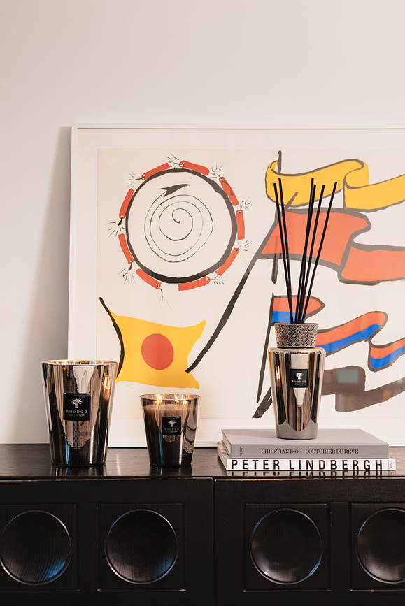 Vela aromática Exclusives Platinum, 10 cm