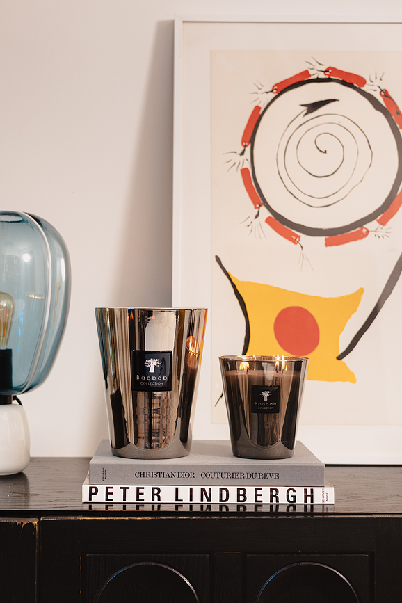 Vela aromática Exclusives Platinum, 10 cm