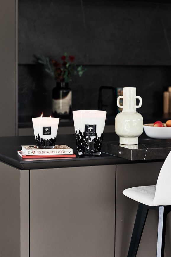 Vela aromática Feathers, 35 cm