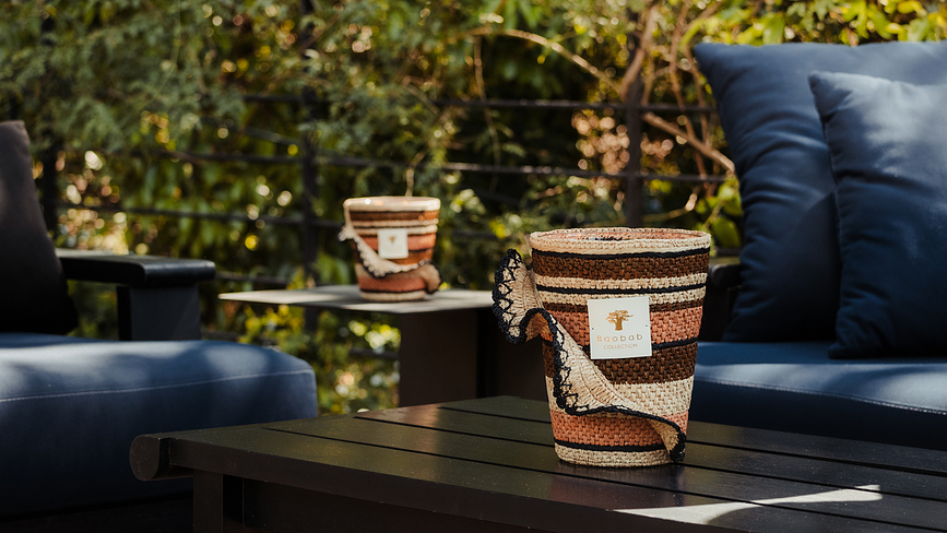 Vela Aromática Fety Anjara, 35 cm, kaki