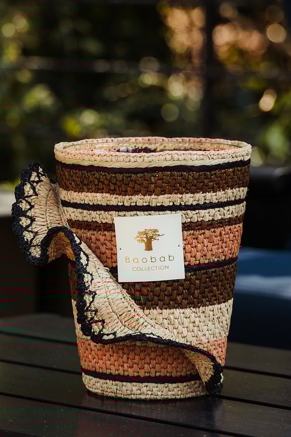 Vela Aromática Fety Anjara, 35 cm, kaki