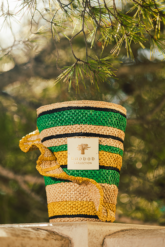 Vela aromática Fety Milalao, 35 cm, verde