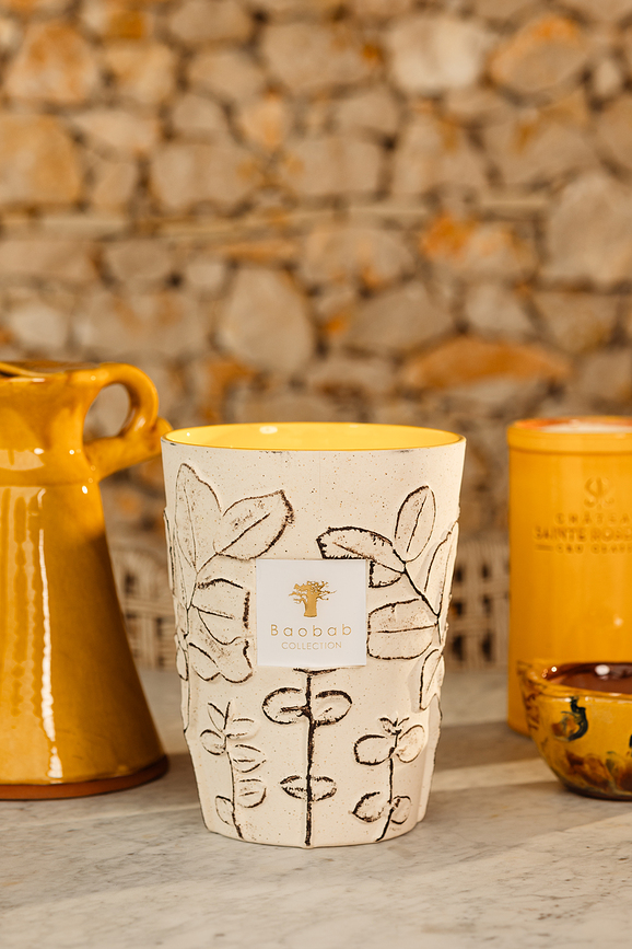 Vela aromática Folia Calanque, 35 cm