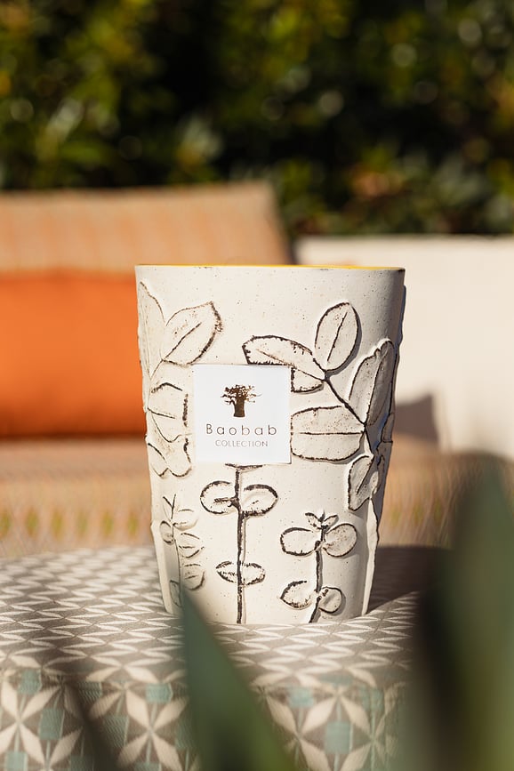 Vela aromática Folia Calanque, 35 cm