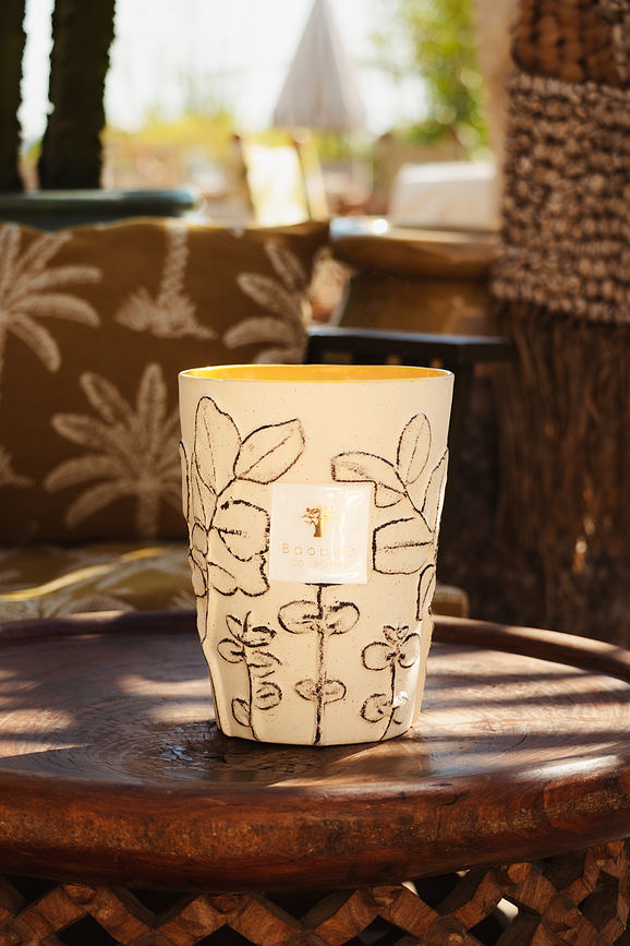 Vela aromática Folia Calanque, 35 cm