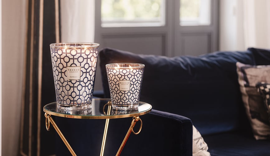 Vela aromática Gentlemen, 35 cm