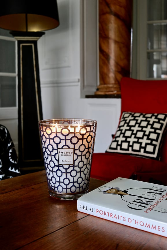 Vela aromática Gentlemen, 35 cm