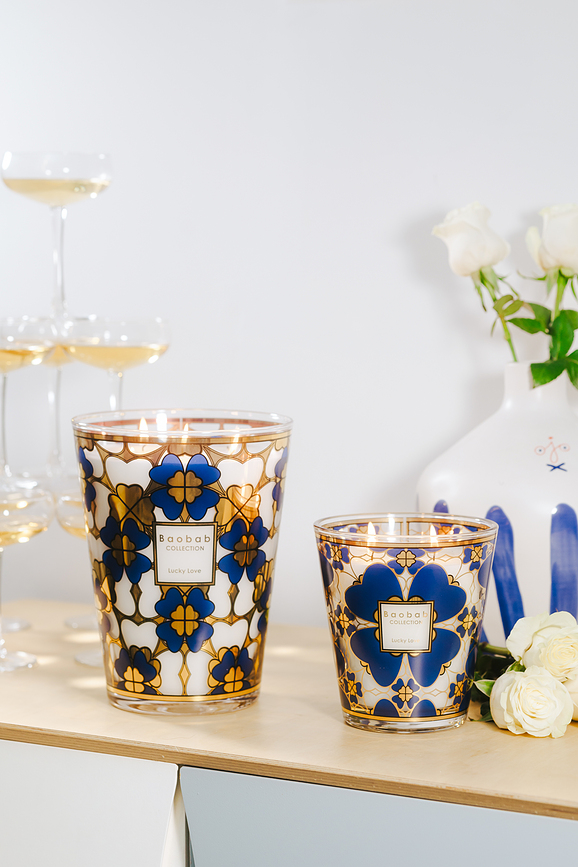 Vela aromática Lucky Love, 35 cm