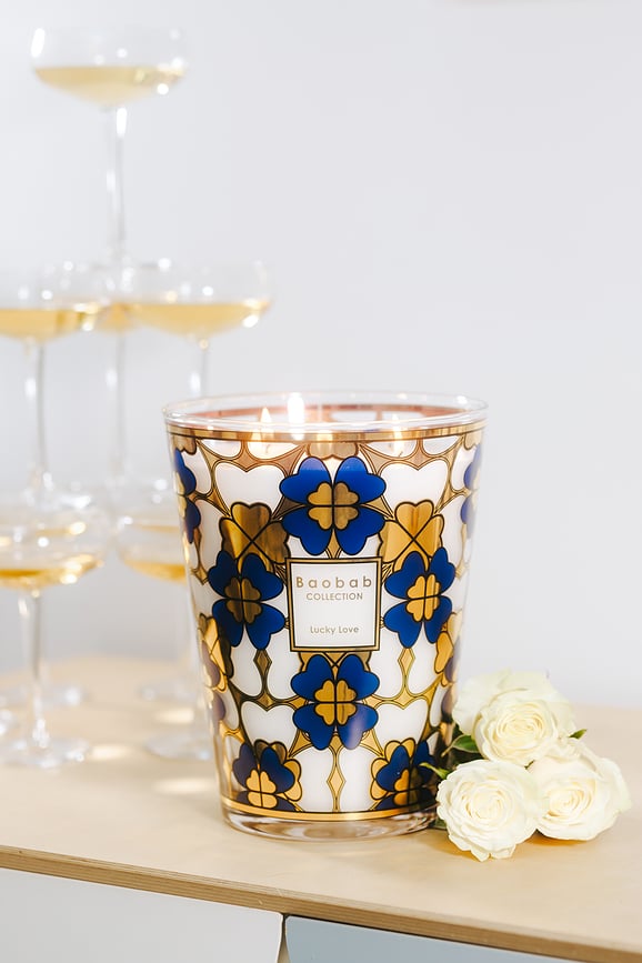 Vela aromática Lucky Love, 35 cm