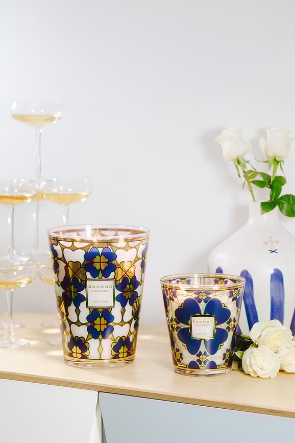 Vela aromática Lucky Love, 35 cm