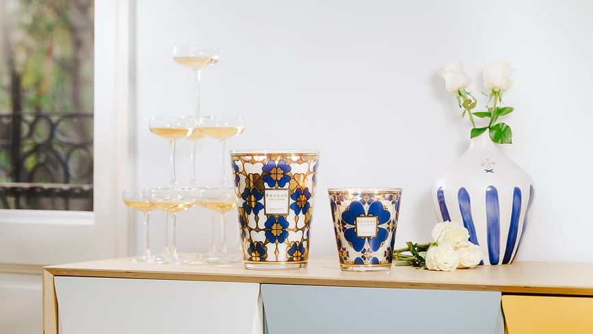 Vela aromática Lucky Love, 35 cm