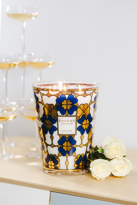 Vela aromática Lucky Love, 35 cm