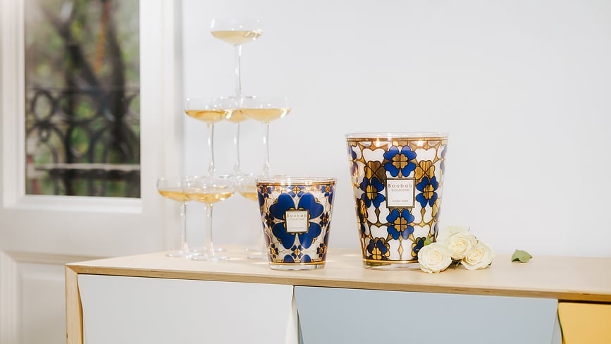 Vela aromática Lucky Love, 35 cm