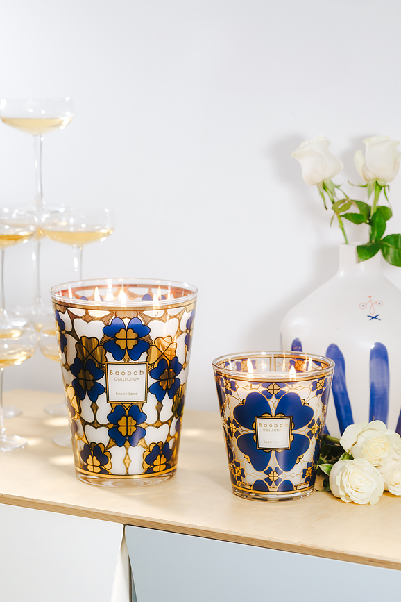 Vela aromática Lucky Love, 35 cm