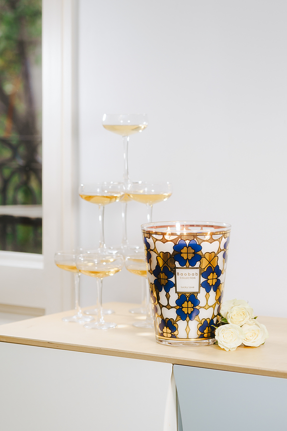 Vela aromática Lucky Love, 35 cm