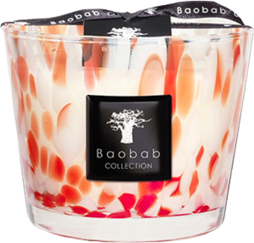Vela Aromática Pearls, coral