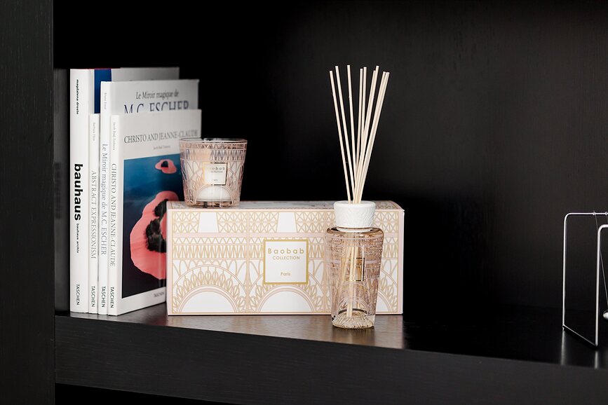 Vela y Difusor de aroma, My First Baobab Gift Paris, Set de 2 piezas