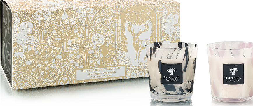 Velas aromáticas Pearls, 2 unidades