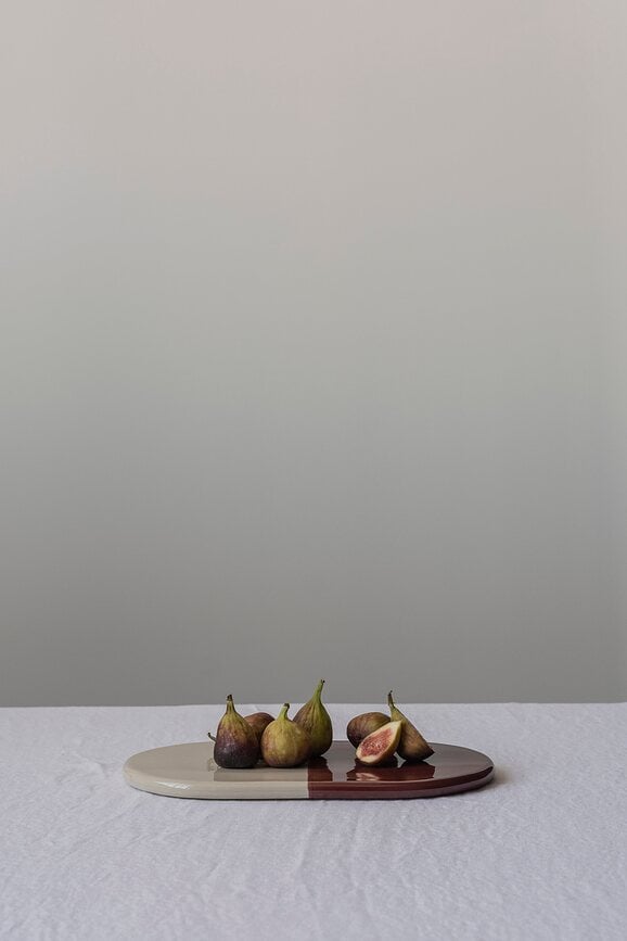 Bandeja Nuna, 20 x 34 cm, blanca