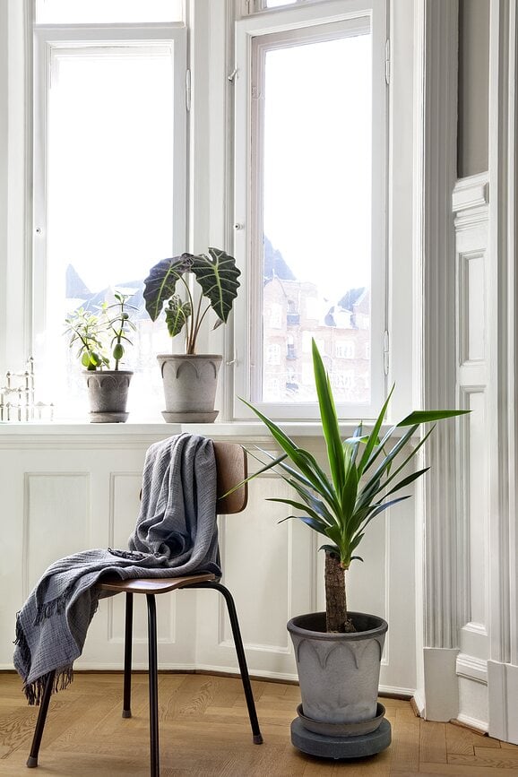 Bergs Potter Rolling Stone Podstavek, 25 cm, bel