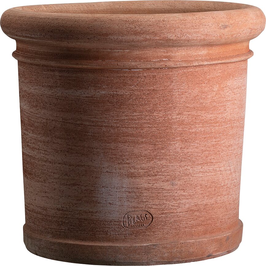 Cilindro Pot de Fleurs d'extérieur, rose
