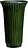 Daisy vase 20 cm, grøn