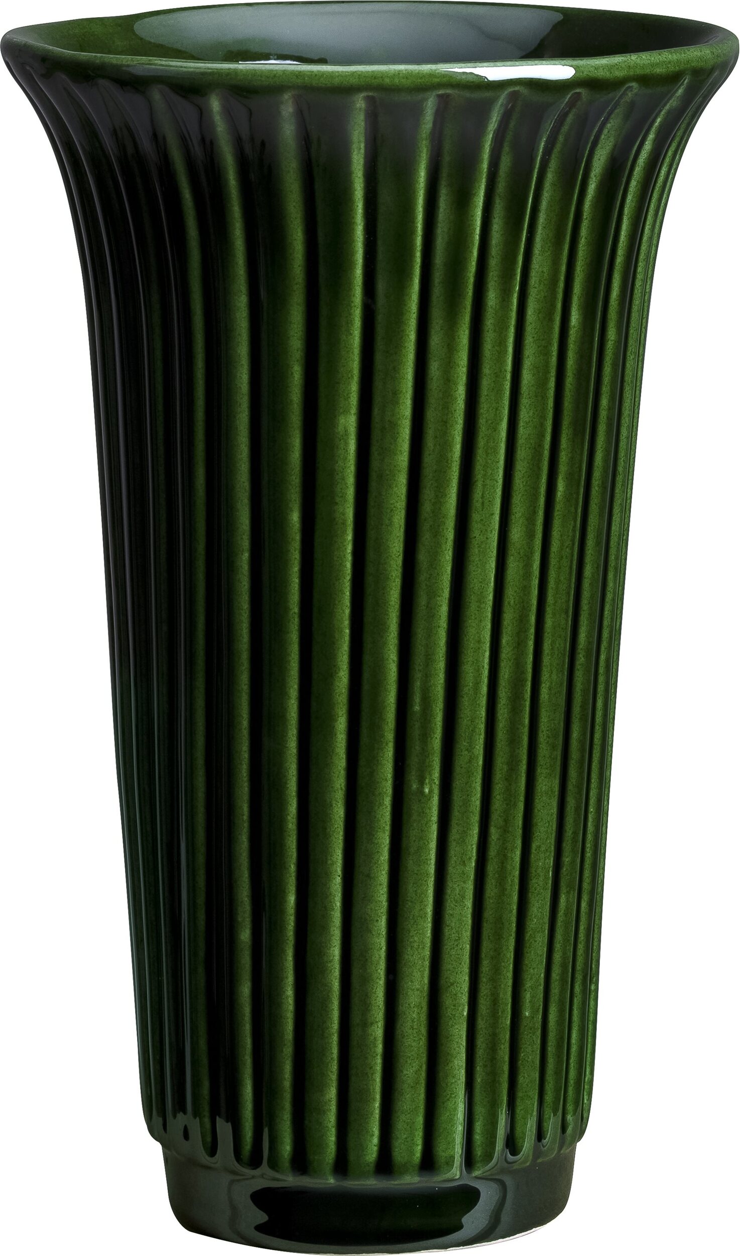 Daisy Vase 20 cm grün