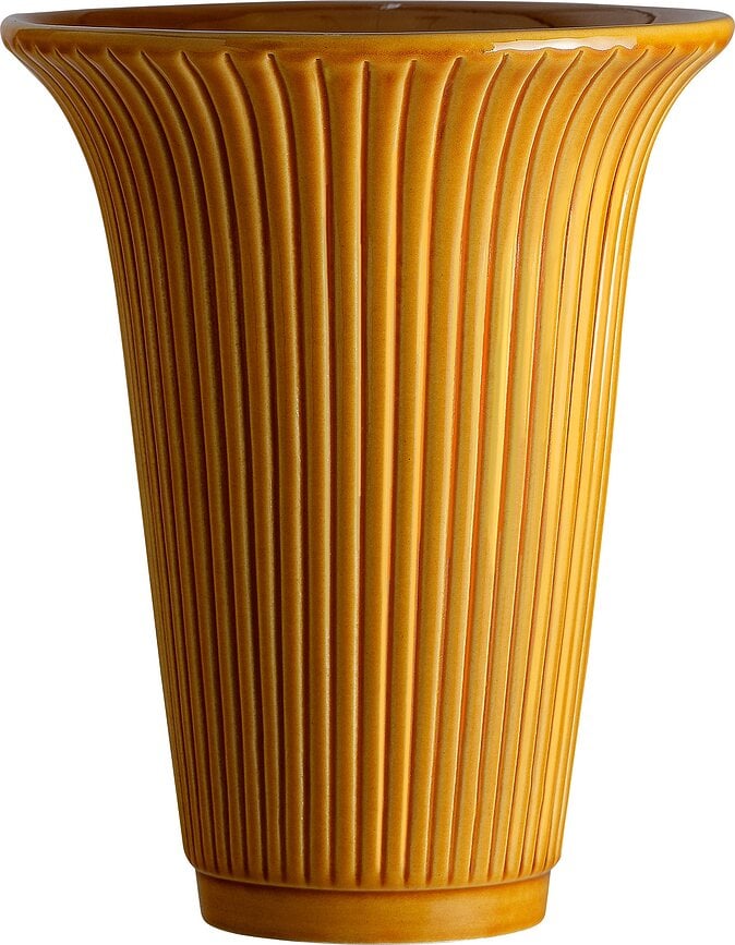 Daisy Vase 26 cm gelb