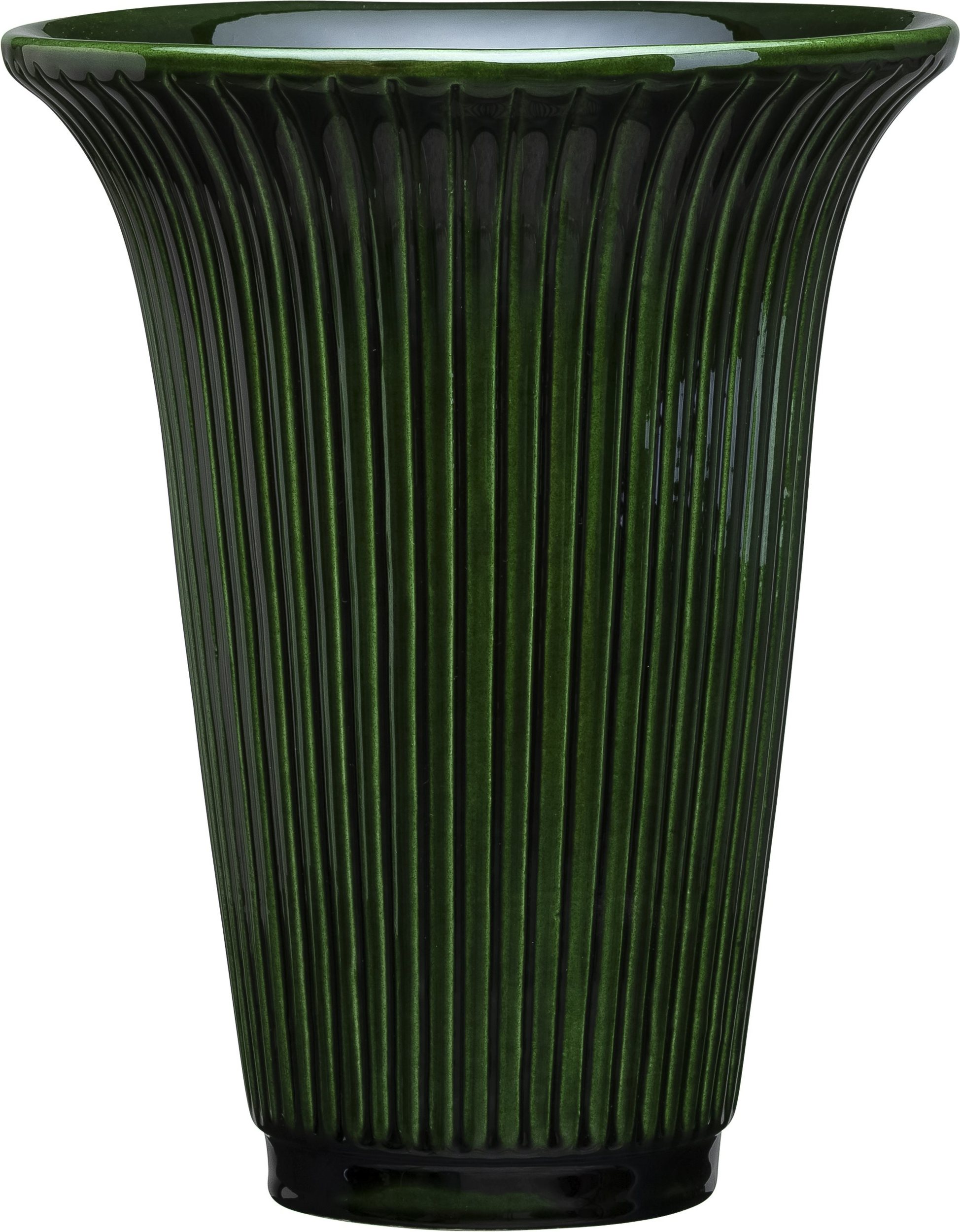 Daisy Vase 26 cm grün