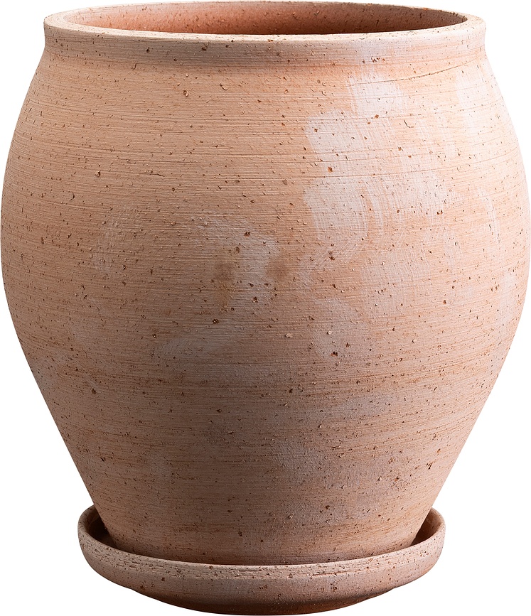 Delphi Virágcserép alátéttel 20 cm, rózsaszín