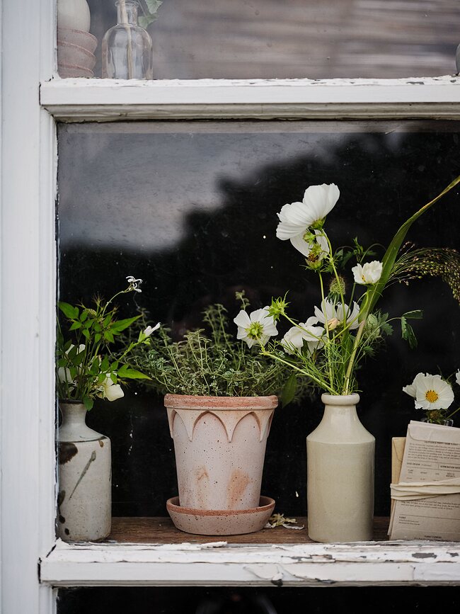 Elizabeth Tegla s podloškom 12 cm ružičasta