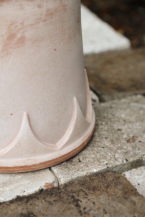 Elizabeth Tegla s podloškom 12 cm ružičasta