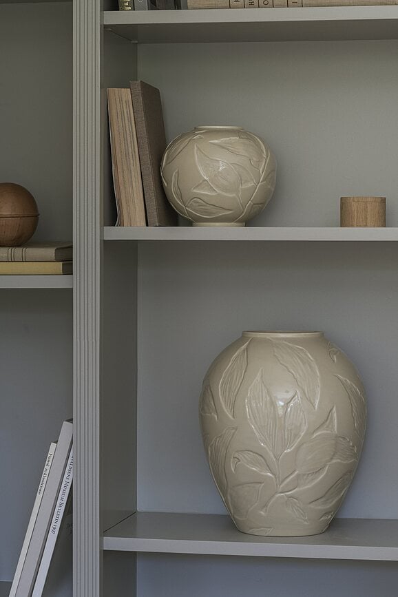 Florita Βάζο, 45 cm, μπεζ